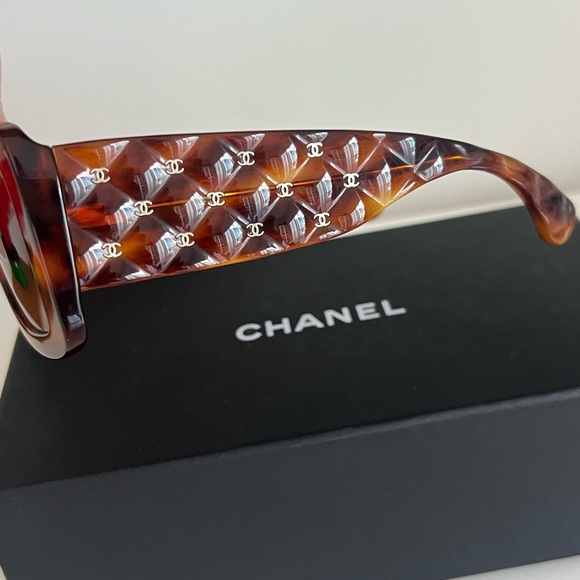 Chanel Brown Sunglasses - Picture 6 of 10